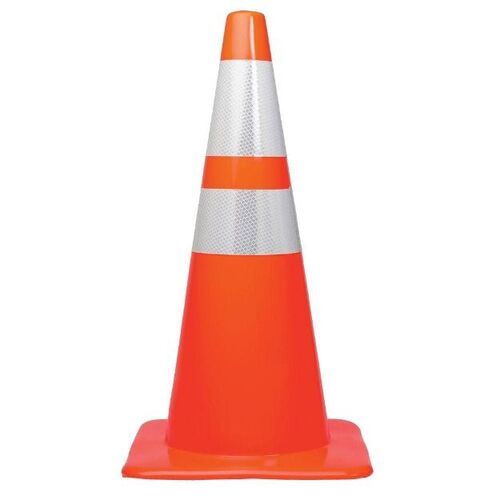 Multi Color Cone Shape Pvc Material Traffic Cone at Best Price in New ...