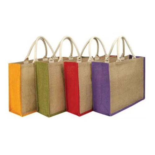 Rope Handle Jute Shopping Bags