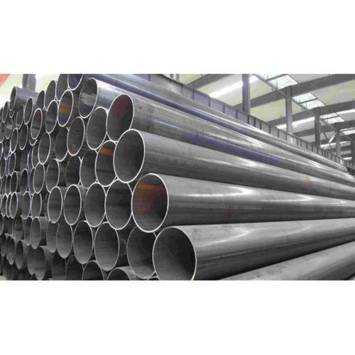 Stainless Steel Round ERW Pipe - High Strength, Corrosion Resistant, Rust Free, Silver Finish | Durable, Seamless, Round Shape