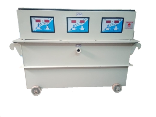 Three Phase 50kva Servo Voltage Stabilizer at Best Price in Ghaziabad ...