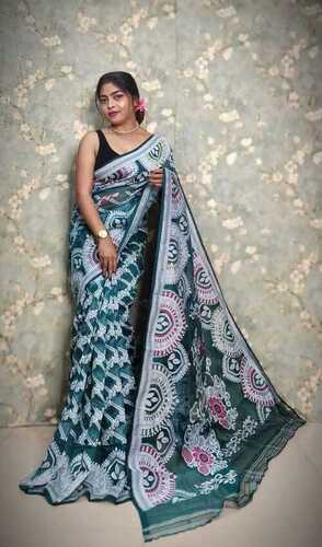 Cotton Silk Party Wear Dhakai Jamdani Saree