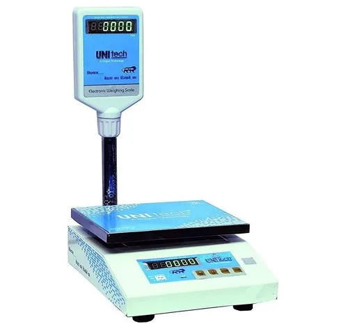 Mild Steel Electronic Weight Scales Machine For Retails Shops