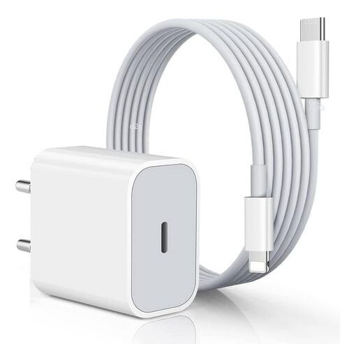 Fast Charging Lightweight And Heat Resistant White Mobile Phone Charger