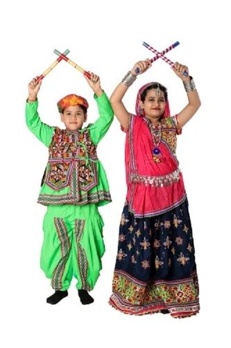 Garba Dance Fancy Dress Costume Combo Set