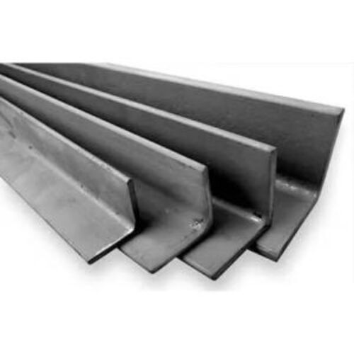 Grey Polished Mild Steel L Angles for Construction