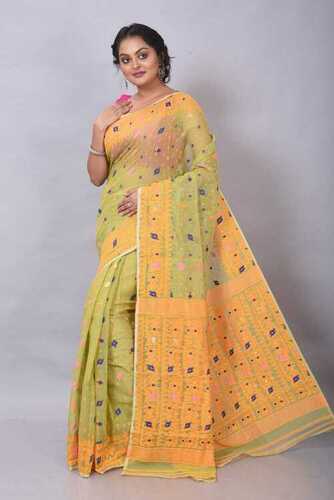 Party Wear Soft Dhakai Jamdani Saree