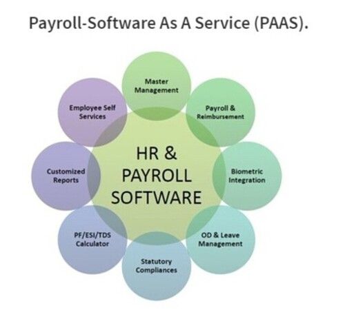 Payroll Software Service - Enterprise Level Web-Based PAAS, Cloud-Hosted Access, Employee & Admin Login, Report Downloads, Online Leave Applications