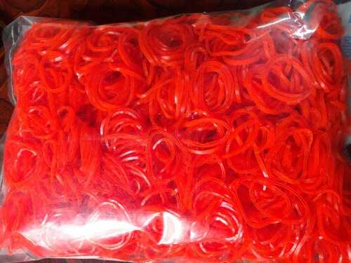 Red Color Round Shape Nylon Mix Color Band