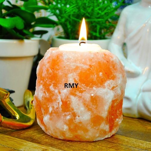 Handcrafted RMY Natural Salt Lamp for Home and Office