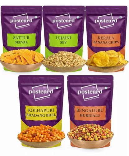 Tasty And Delicious Multi-Flavors Namkeen Snacks