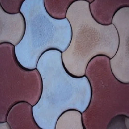 Multi Color Concrete Milano Interlocking Paver Block