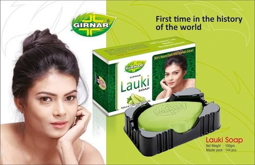 Herbal Girnar Lauki Soap 100gm for All Skin Types