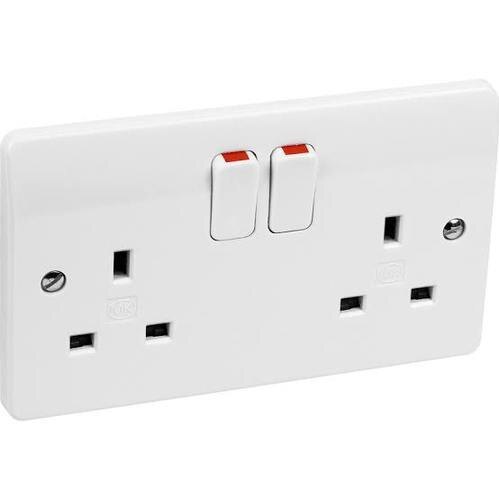 Modern Electric Socket With Switch