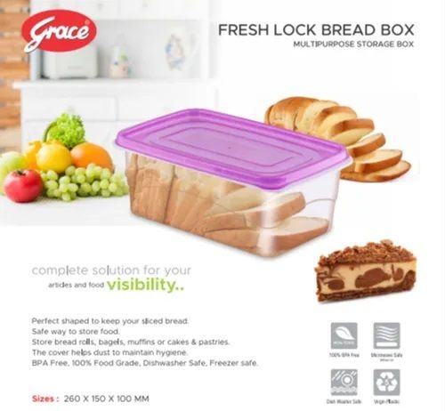 Bread Box Plastic Container