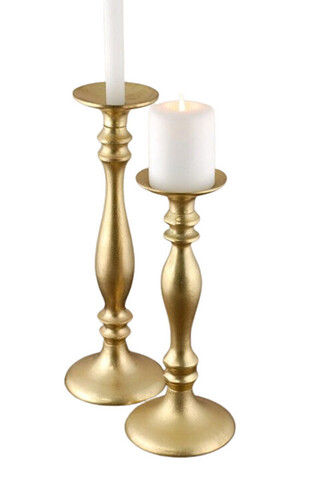 Eco Friendly Golden Candle Stand