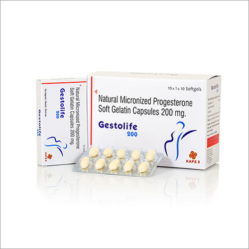 Natural Micronised Progesterone SR Tablets, 10x1x10 Tablets