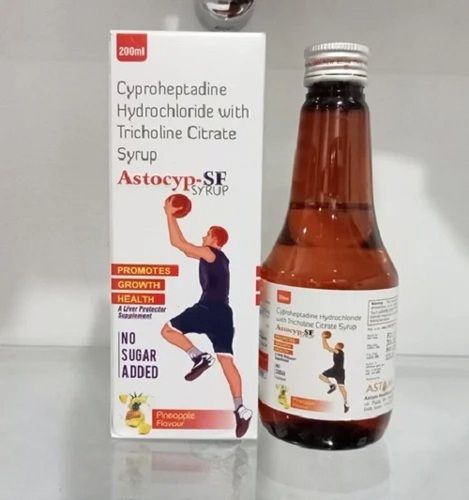 Cyproheptadine Hydrochloride With Tricholine Citrate Syrup