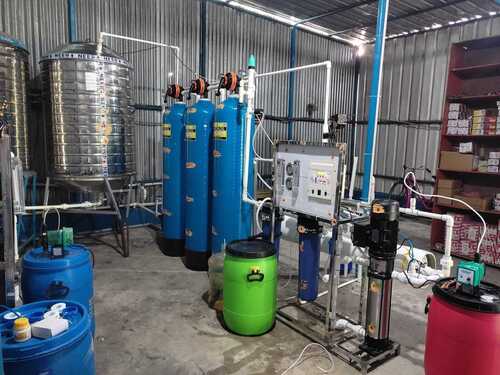 Floor Mounted Heavy-Duty Fully Automatic Electrical Industrial Ro Water Plant