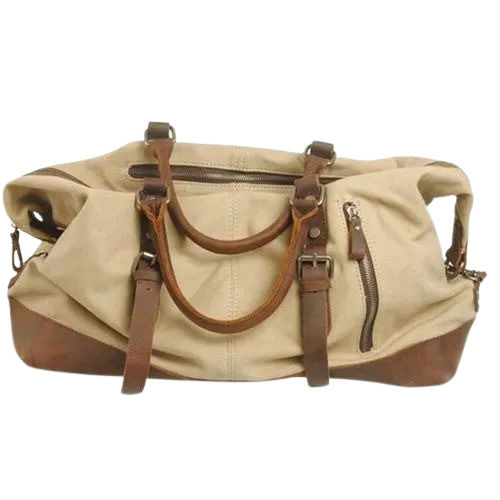 High Quality Leather Loop Handle Travel Bags