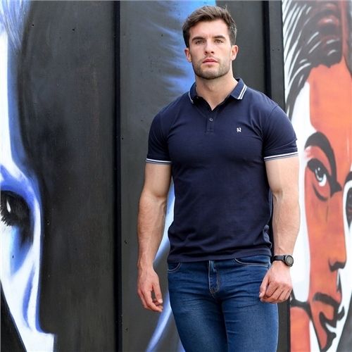 Mens Polo Neck Half Sleeves T-Shirts