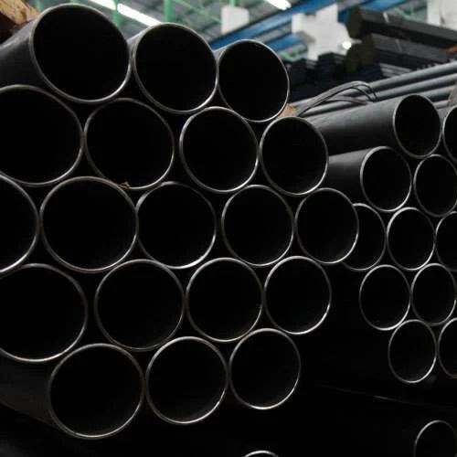 Polished Mild Steel Black Pipe for Marine Applications Construction