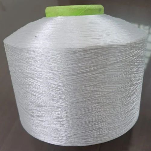 Eco Friendly Recycled Polyester Grey Cotton Yarn