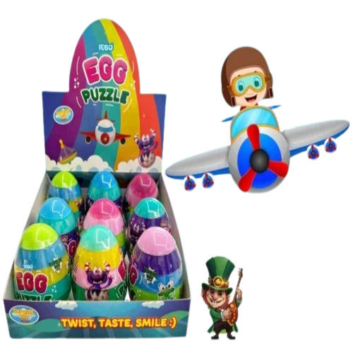 Mix Flavourd Egg Puzzle Toy Candy