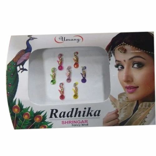 Light Weighted Skin-Friendly Waterproof Adhesive Ladies Fancy Bindi For Any Occasion