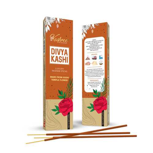 100 Percent Purity Eco-Friendly Rose Fragrant Incense Sticks for Religious and Aromatic