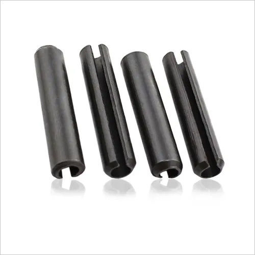 Black Carbon Steel Spring Dowel Pin