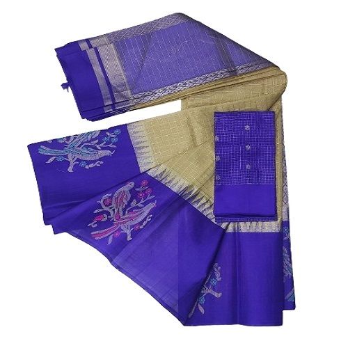 Tissue Kuppadam Pattu Saree 3