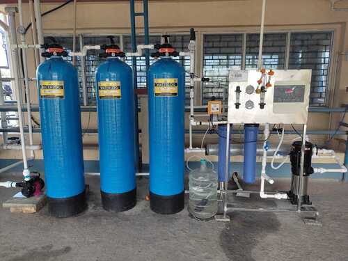 Water Purification Plants - FRP and Metal, 250L Volume, 220V AC, High Strength, Polished Finish, Full Automatic Operation, Zero Water Wastage, Lower Energy Consumption, 100% Purity Level, High Efficiency, Corrosion and Shock Resistance