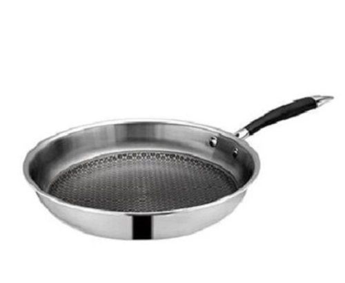 Non Stick Tri-Ply Stainless Steel Honeycomb Frying Pan