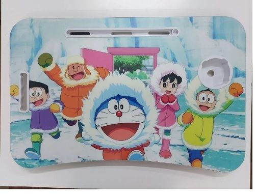 Foldable and Light Weight Doraemon Print Laptop Table