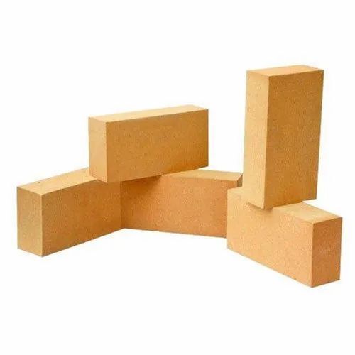 Rectangular Water Absorption Solid Porosity Light Weighted High Alumina Fire Brick