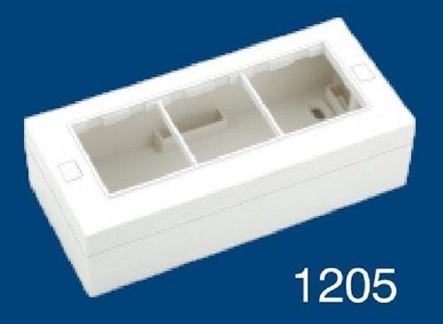 Long Lasting Electrical PVC Modular Surface Box