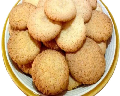 Eggless Tasty and Sweet Nice Coconut Biscuit