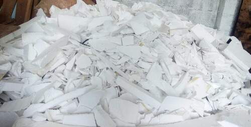 White Color Thermocol Sheet Scrap