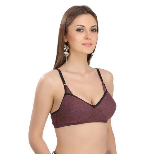 Brown Padded Bra