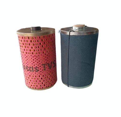 Polished Finish Corrosion Resistant Round Shape Metal and Paper Diesel Filters