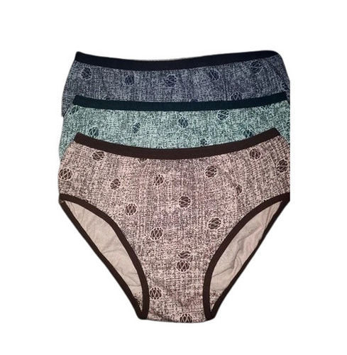 Ladies Cotton Panties - Regular Fit, Mid-Rise , Lightweight and Breathable with Fade and Wrinkle Resistance