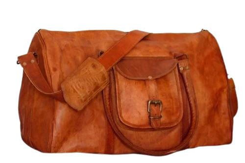 Leather Travel Bag 20 Inchs