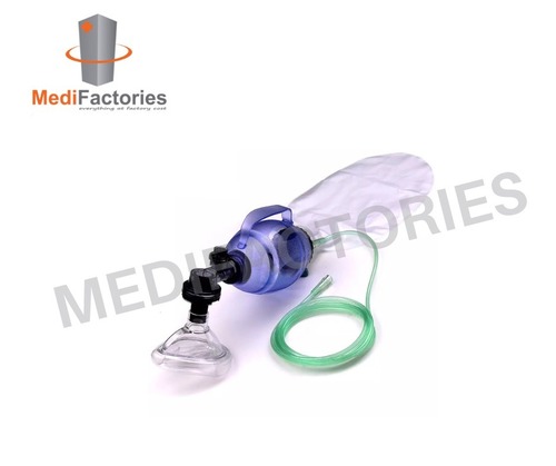 Resuscitator for Child - Pediatric Bag-Valve-Mask Design | Compact Size, Lightweight, Effective Manual Ventilation for Pediatric Patients