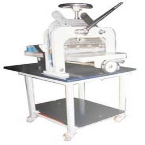 Table Top Paper Cutting Machine Color Brown Grey