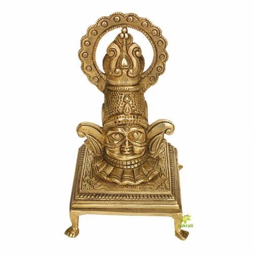 Khatu Shyam Ji  Brass Statue Baba Khatu Shyam Metal Figure