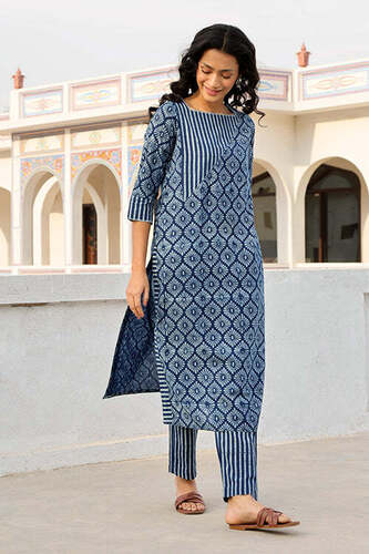 Blue Ladies Kurti 