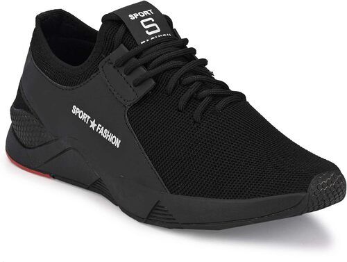 Black Mens Causal  Mesh Sport Shoes