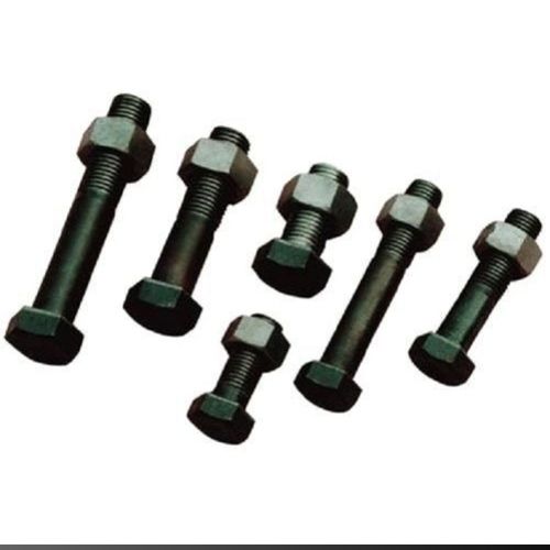 Half Threaded Electro Galvanized Finish Mild Steel Bolt