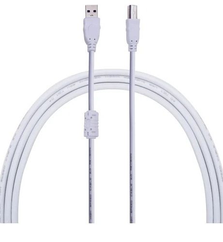 White ADNet 10Mtr USB Printer Cable A-B