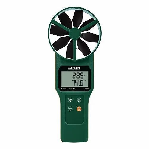 100 Percent Accurate High Efficiency Battery Operated Handheld Digital Air Flow Meter